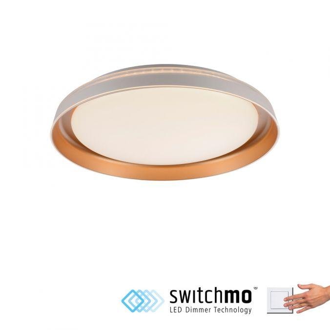 LD 14368-60 SATI LED stropní svítidlo matná mosaz paměťová funkce krokově stmívatelné 3000K - JUST LIGHT
