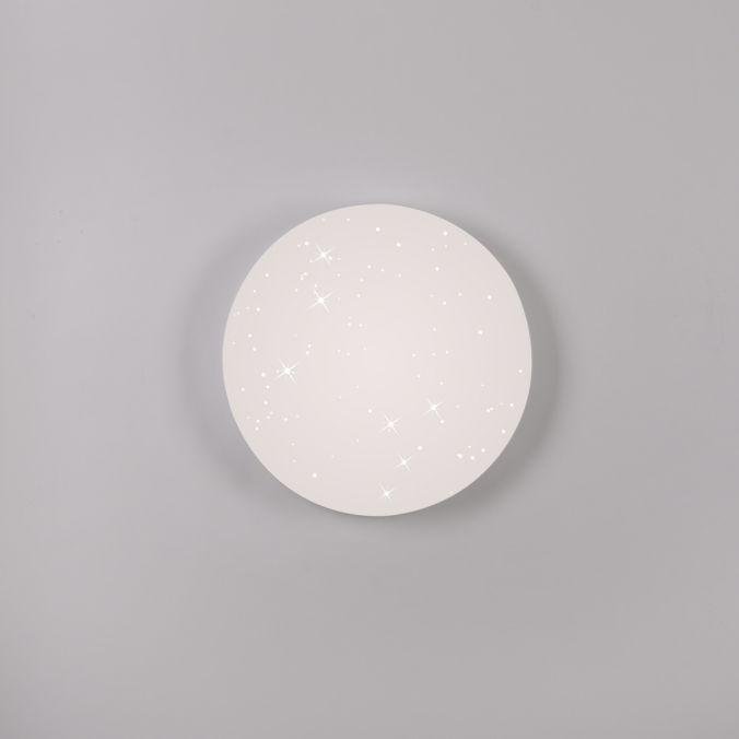 LD 14276-16 URANUS LED stropní svítidlo průměr 34cm bílé hvězdné nebe nadčasový design teplá bílá 3000K - JUST LIGHT (obrázek 8)