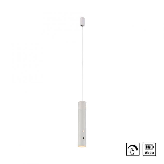 LD 18281-16 ATTACH LED závěsné svítidlo bílé nastavitelná výška magnetická nabíjecí hlava 3000K - JUST LIGHT