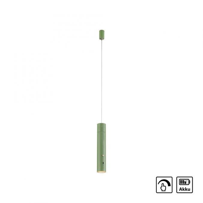 LD 18281-43 ATTACH LED závěsné svítidlo zelené nastavitelná výška magnetická nabíjecí hlava 3000K - JUST LIGHT