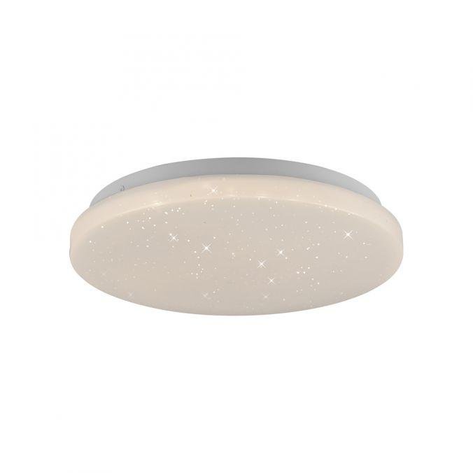 LD 14275-16 URANUS LED stropní svítidlo průměr 26cm bílé hvězdné nebe nadčasový design teplá bílá 3000K - JUST LIGHT