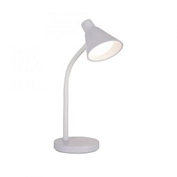 Obrázek pro produkt PIXIE LED stolní lampa bílá s vypínačem flexibilní na psací stůl 3000K - JUST LIGHT