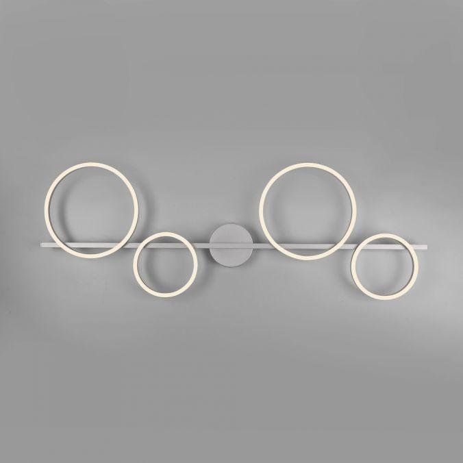 LD 14211-21 MINI RITUS LED stropní svítidlo stříbrné kruhová forma paměťová funkce krokově stmívatelné 3000K - JUST LIGHT (obrázek 9)