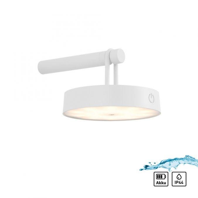 LD 19312-16 ARMA LED nástěnné svítidlo na baterie bílé stmívatelné dotykem IP44 paměťová funkce 2700K - JUST LIGHT