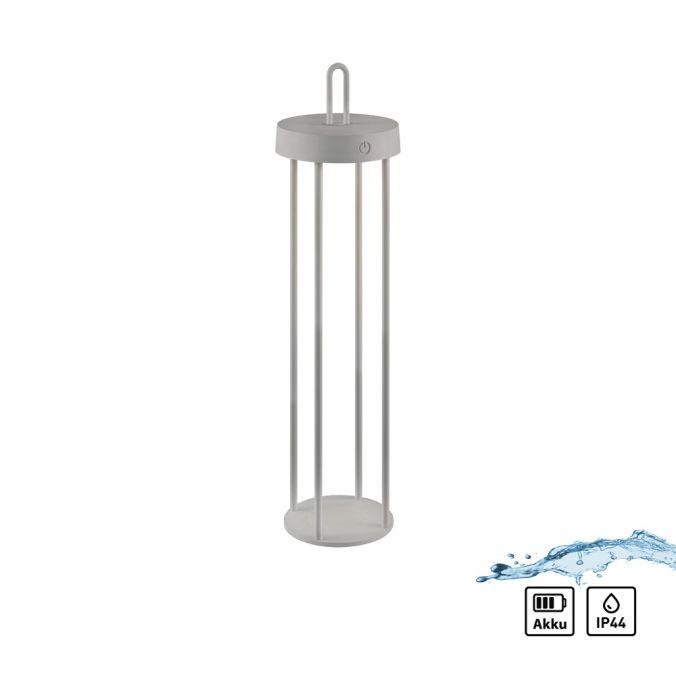 LD 19301-40 ANSELM LED stolní lampa na baterie mobilní 50cm dotykový stmívač IP44 zahradní svítidlo 2700K - JUST LIGHT
