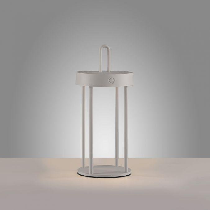 LD 19300-40 ANSELM LED stolní lampa na baterie mobilní 28cm dotykový stmívač IP44 zahradní svítidlo 2700K - JUST LIGHT (obrázek 4)