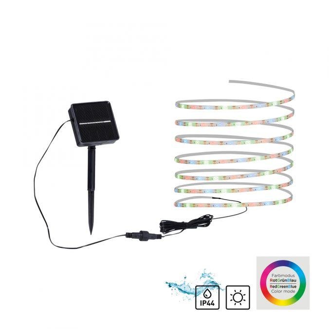 LD 19971-18 TEANIA SOL LED solární LED pásek 8 barevných módů pro venkovní použití IP44 zápich RGB - JUST LIGHT
