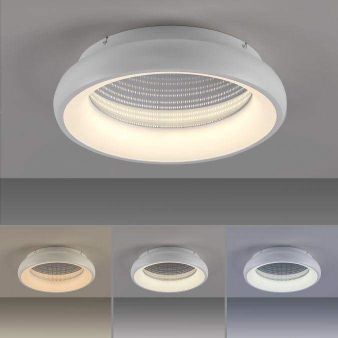LD 14394-16 SPECCIO LED stropní svítidlo bílé s tunelovým efektem stmívatelné dálkový ovladač CCT 2700-5000K - JUST LIGHT (obrázek 4)