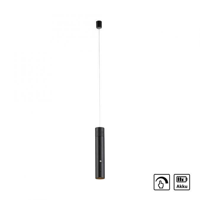 Levně LD 18281-18 ATTACH LED závěsné svítidlo černé nastavitelná výška magnetická nabíjecí hlava 3000K - JUST LIGHT