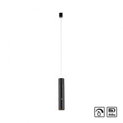 Obrázek pro produkt ATTACH LED závěsné svítidlo černé nastavitelná výška magnetická nabíjecí hlava 3000K - JUST LIGHT