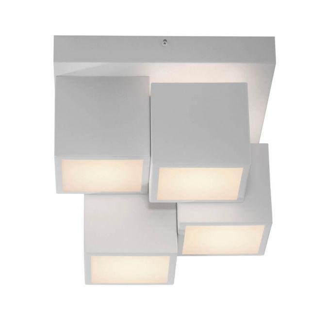 LD 14114-16 TETRIS LED stropní svítidlo bílé moderní kostka teplá bílá do obývacího pokoje 3000K - JUST LIGHT