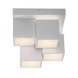 Obrázek pro produkt TETRIS LED stropní svítidlo bílé moderní kostka teplá bílá do obývacího pokoje 3000K - JUST LIGHT