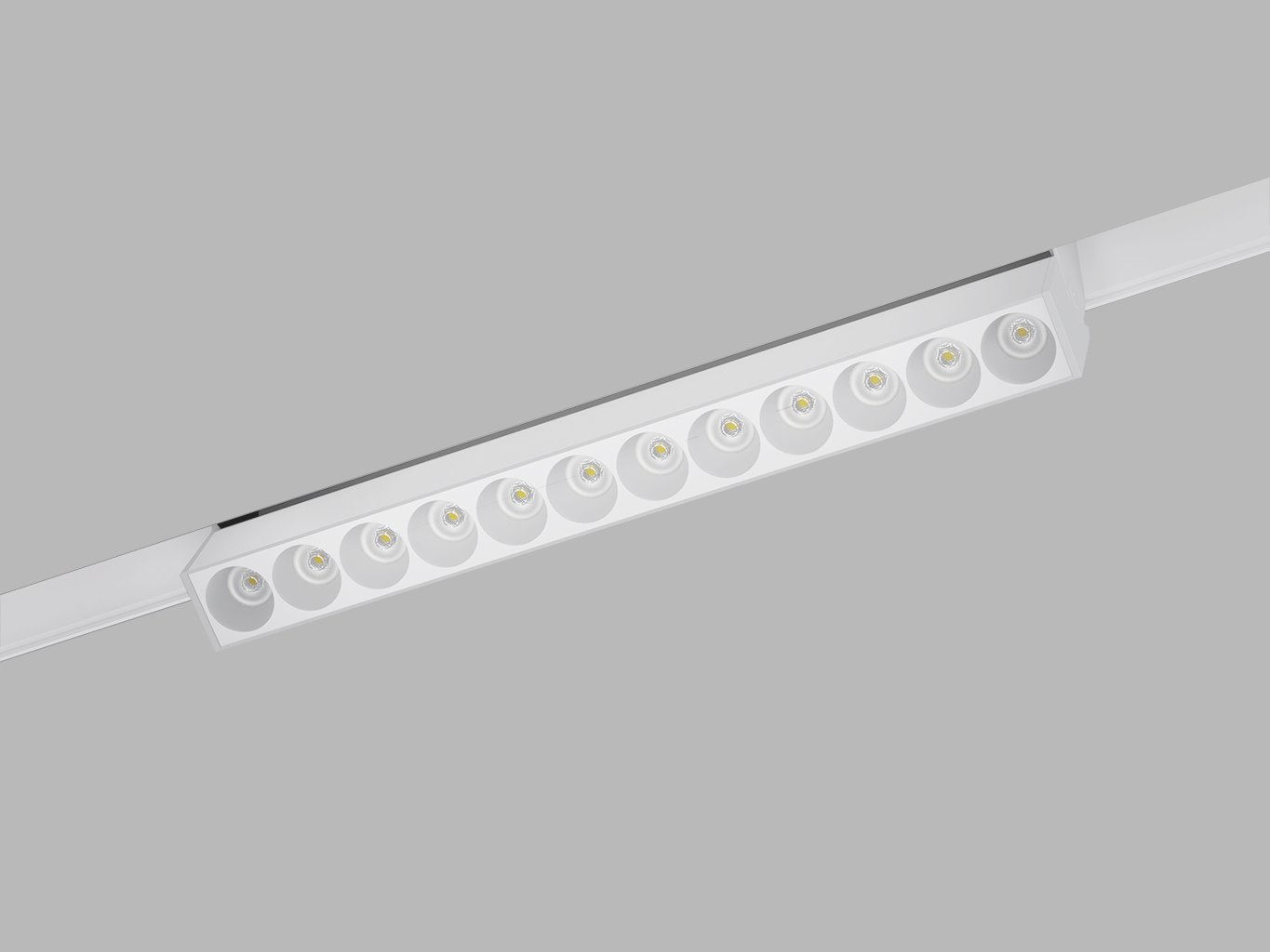 LED2 6480741D LED2 Lištové svítidlo MAGLASER II TILT, W DALI DIM 12W 4000K UGR bílá - LED2 Lighting