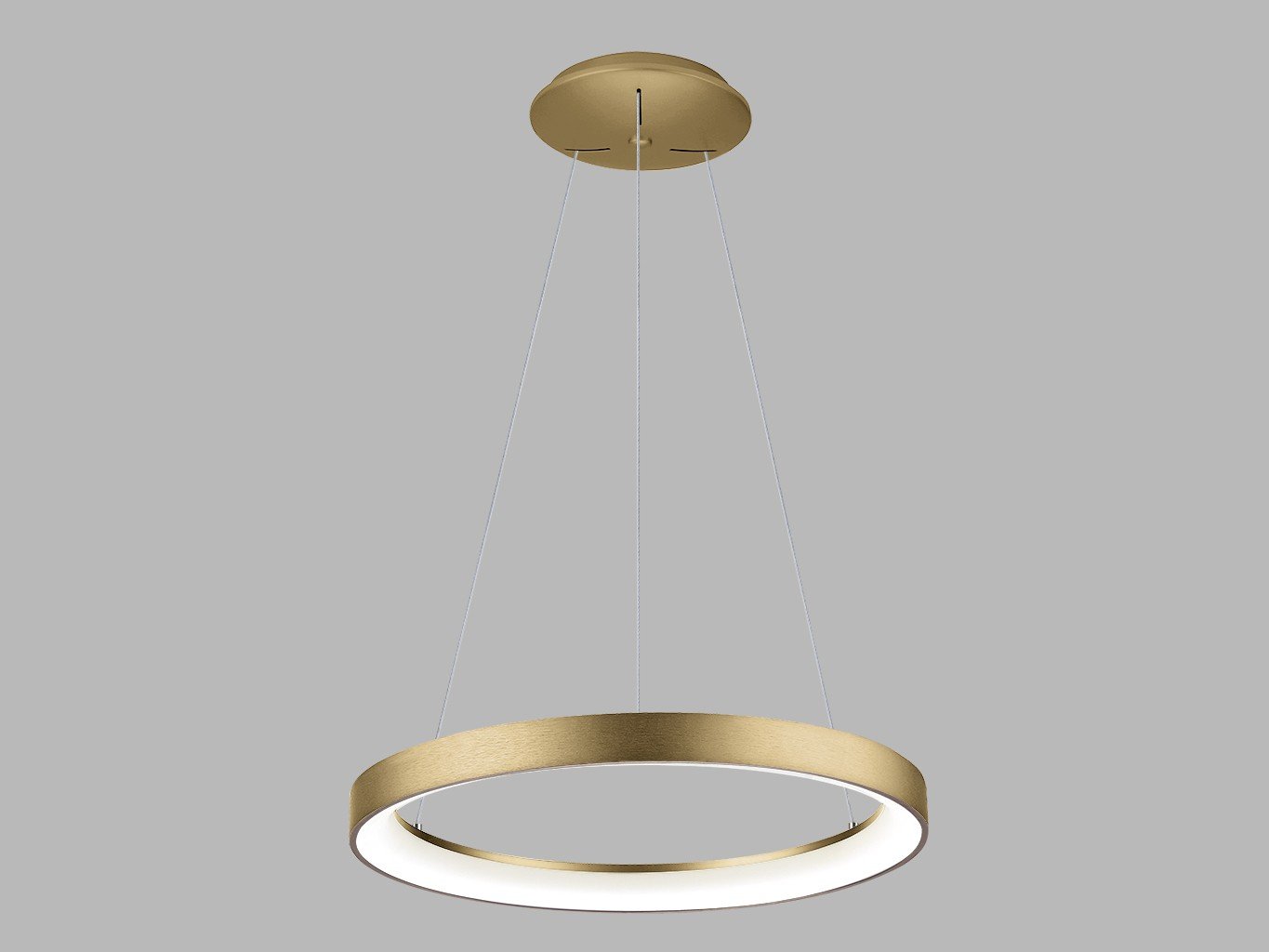 LED2 3273257D LED2 Závěsné svítidlo BELLA SLIM 58 P-Z, G DALI/PUSH DIM 48W 2CCT 3000K/4000K zlatá - LED2 Lighting