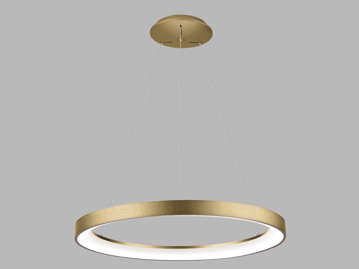 LED2 3271957D LED2 Závěsné svítidlo BELLA SLIM 78 P-Z, G DALI/PUSH DIM 60W 2CCT 3000K/4000K zlatá - LED2 Lighting