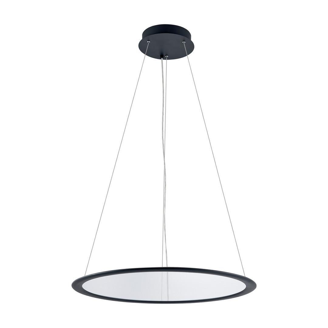 IMPR 342252 Deko-Light závěsné svítidlo LED panel čiré kulaté 50W DIM 3000/3500/4000K černá - LIGHT IMPRESSIONS