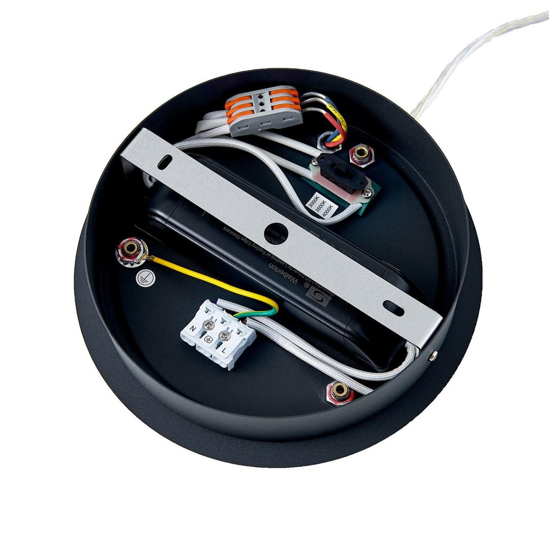 Obrázek produktu Deko-Light závěsné svítidlo LED panel čiré kulaté 50W DIM 3000/3500/4000K černá - LIGHT IMPRESSIONS 4 Obrázek produktu Deko-Light závěsné svítidlo LED panel čiré kulaté 50W DIM 3000/3500/4000K černá - LIGHT IMPRESSIONS 4