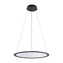 Obrázek pro produkt Deko-Light závěsné svítidlo LED panel čiré kulaté 50W DIM 3000/3500/4000K černá - DEKOLIGHT