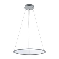 Obrázek pro produkt Deko-Light závěsné svítidlo - LED Panel, čiré kulaté, 50 W, DIM, 3000/3500/4000 K, šedá - DEKOLIGHT
