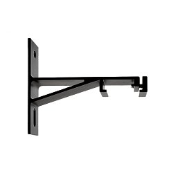 Obrázek pro produkt Deko-Light 3-fázový kolejnicový systém - D Line/Dali držák na zeď, černá - DEKOLIGHT