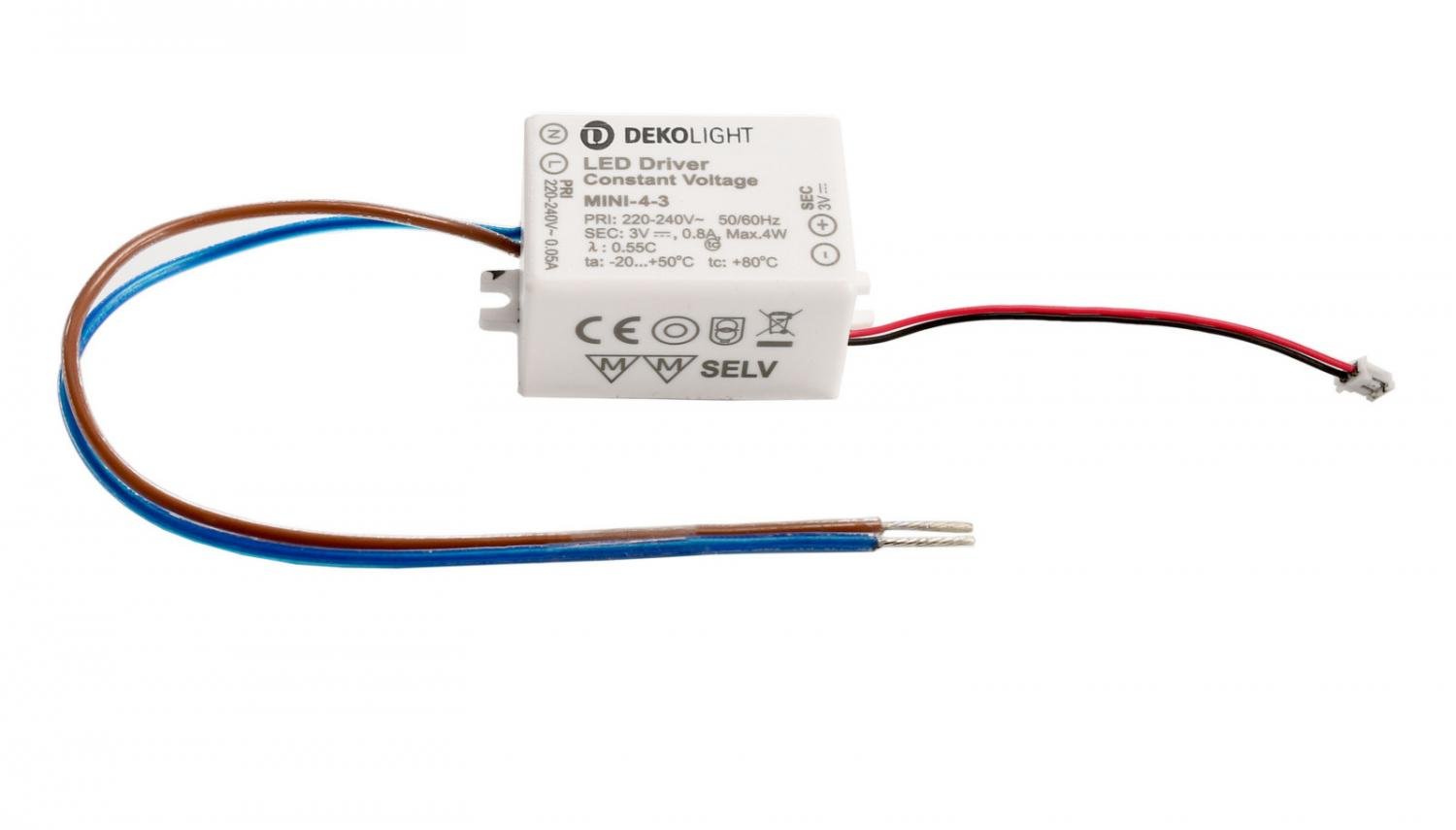 IMPR 872144 Deko-Light příslušenství - RF-smart, napájení 230V pro 8 zónové nástěnné dálkové ovladání (3,3V DC) - LIGHT IMPRESSIONS
