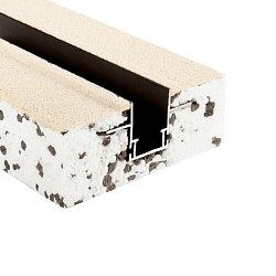 Obrázek pro produkt Deko-Light Combo montážní profil s izolací 2 m, černá - DEKOLIGHT