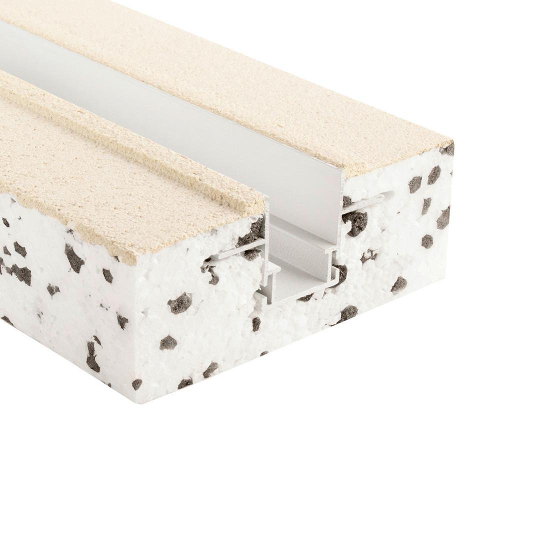 IMPR 988171 Deko-Light Combo montážní profil s izolací 2 m, bílá - LIGHT IMPRESSIONS