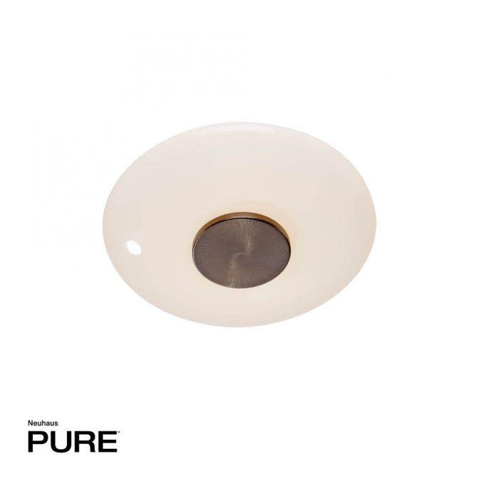 PN 6082-34 LED nástěnné a stropní svítidlo PURE Vitrum 2700K hnědá / opál - PAUL NEUHAUS