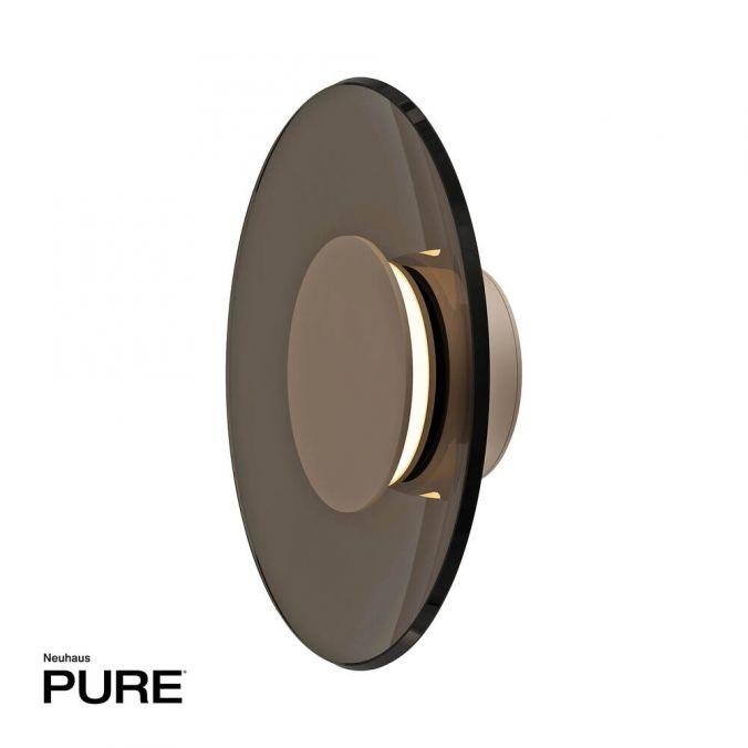 PN 9594-97 LED nástěnné svítidlo Pure Moon stmívatelné 2700K bronz / tmavý amber - PAUL NEUHAUS