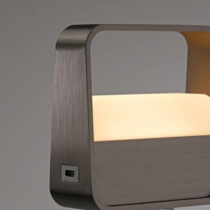PN 4055-34 LED stolní lampa Pure Go tmavá hnědá na baterie dotykový vypínač USB 2700K - PAUL NEUHAUS (obrázek 8)