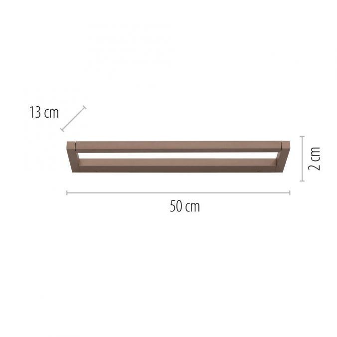 PN 9113-97 LED nástěnné svítidlo PURE Puro otočné dotykový stmívač 3000K bronz - PAUL NEUHAUS (obrázek 6)