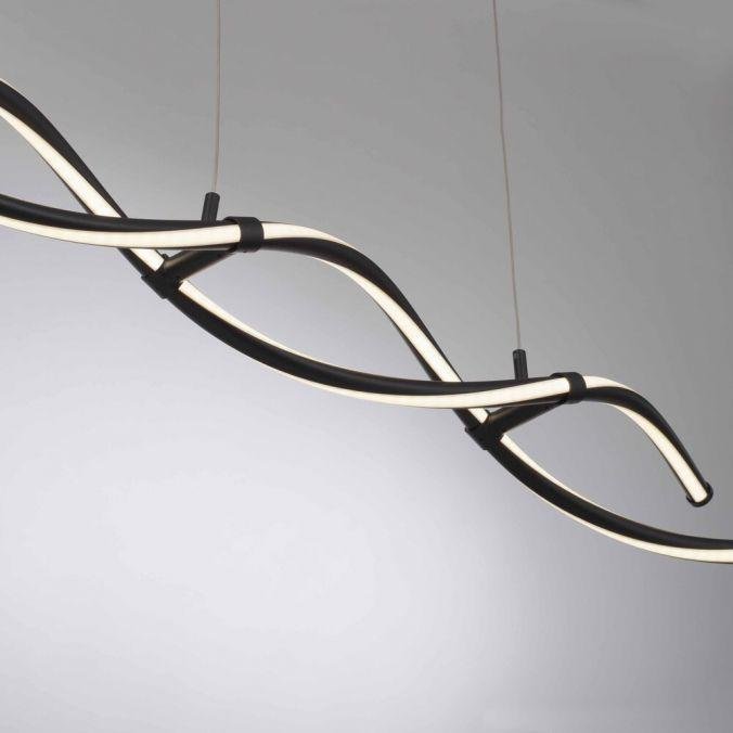PN 2998-18 LED závěsné svítidlo černé stmívatelné dálkovým ovladačem paměťová funkce CCT 2700-5000K - PAUL NEUHAUS (obrázek 4)