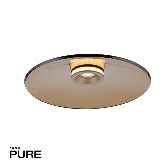 PN 6095-97 LED stropní svítidlo Pure Moon stmívatelné 2700K bronz / tmavý amber - PAUL NEUHAUS