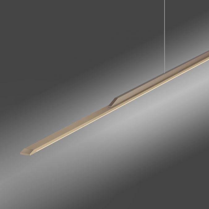 PN 2302-97 Závěsné svítidlo PURE Surface 160x25 nastavitelná výška 3000K bronz - PAUL NEUHAUS (obrázek 4)