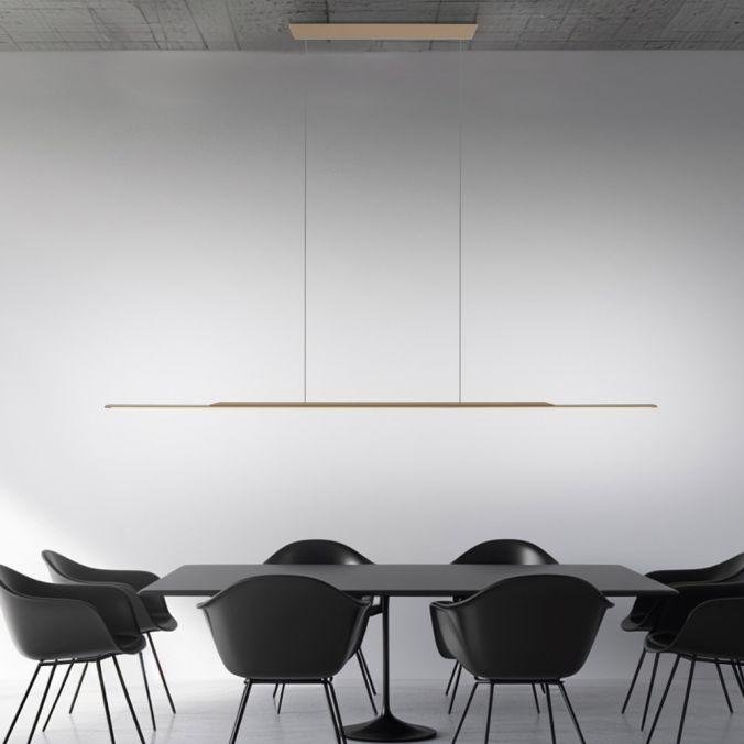 PN 2302-97 Závěsné svítidlo PURE Surface 160x25 nastavitelná výška 3000K bronz - PAUL NEUHAUS (obrázek 8)