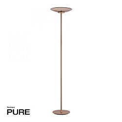 Obrázek pro produkt LED stojací svítidlo Pure Moon dotykový stmívač 2700K bronz / tmavý amber - PAUL NEUHAUS