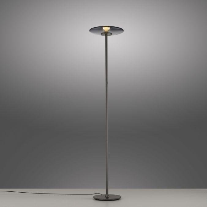 PN 481-15 LED stojací svítidlo PURE Vitrum 2700K platina / kouřová - PAUL NEUHAUS (obrázek 5)
