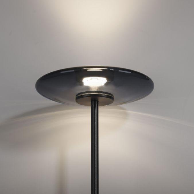 PN 481-15 LED stojací svítidlo PURE Vitrum 2700K platina / kouřová - PAUL NEUHAUS (obrázek 9)