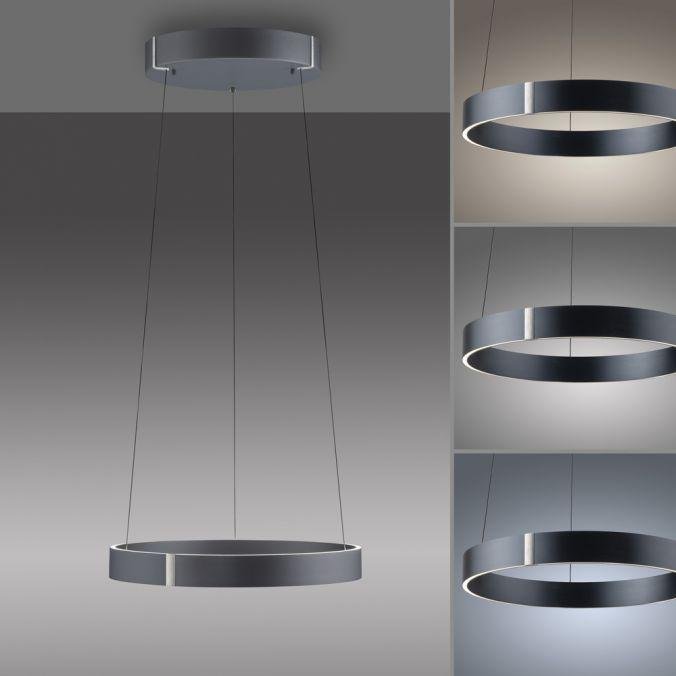 PN 2560-15 LED závěsné svítidlo PURE E-Clipse elektrické 2700-5000K šedá - PAUL NEUHAUS (obrázek 5)