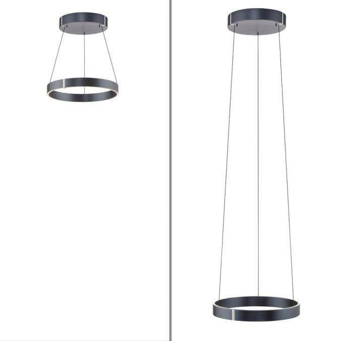 PN 2560-15 LED závěsné svítidlo PURE E-Clipse elektrické 2700-5000K šedá - PAUL NEUHAUS (obrázek 11)