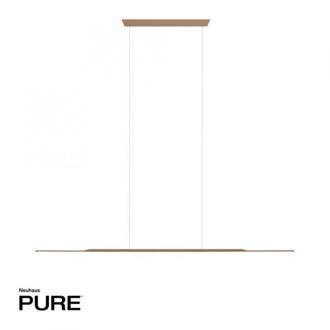 PN 2301-97 Závěsné svítidlo PURE Surface 125x25 nastavitelná výška 3000K bronz - PAUL NEUHAUS