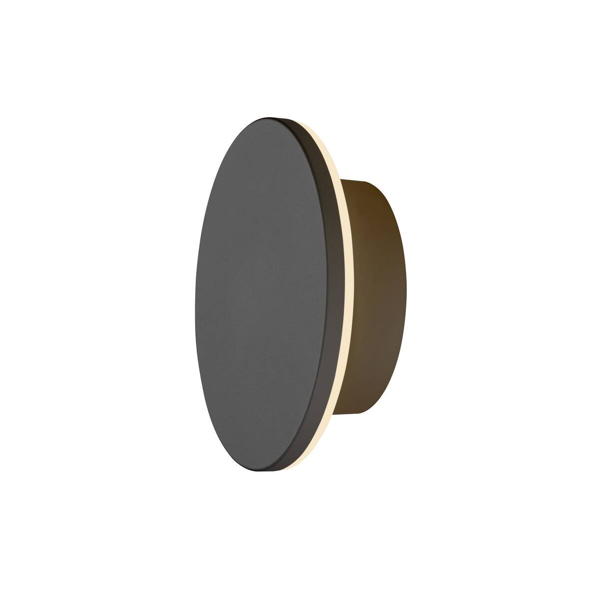 LA 1007911 D-RING S nástěnné svítidlo, fáze, 2700/3000K, fáze, IP65, černá - BIG WHITE (SLV)