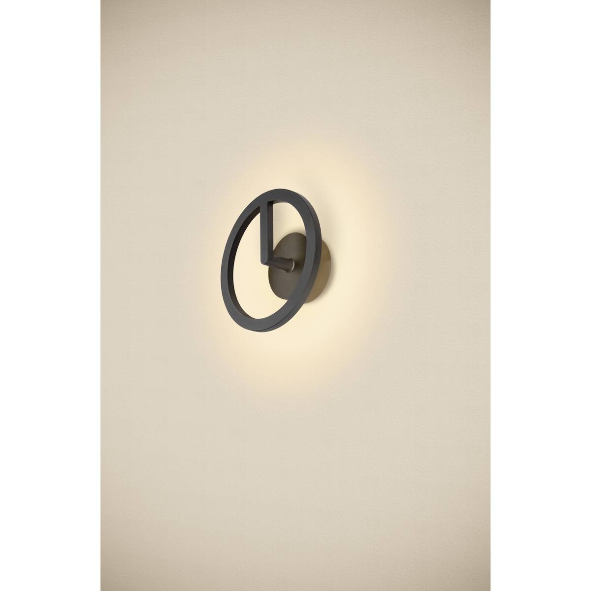 LA 1007918 Q-RING nástěnné svítidlo, 3000 K FÁZE, IP65, černá - BIG WHITE (SLV) (obrázek 4)
