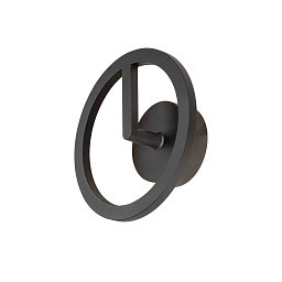 Obrázek pro produkt Q-RING nástěnné svítidlo, 3000 K FÁZE, IP65, černá - BIG WHITE (SLV)