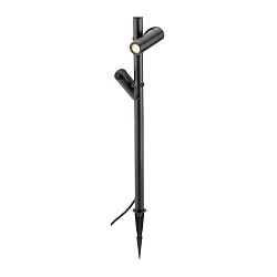 Obrázek pro produkt HELIA SLIM Pole double LED, venkovní stojací lampa, černá IP65 3000K - BIG WHITE (SLV)