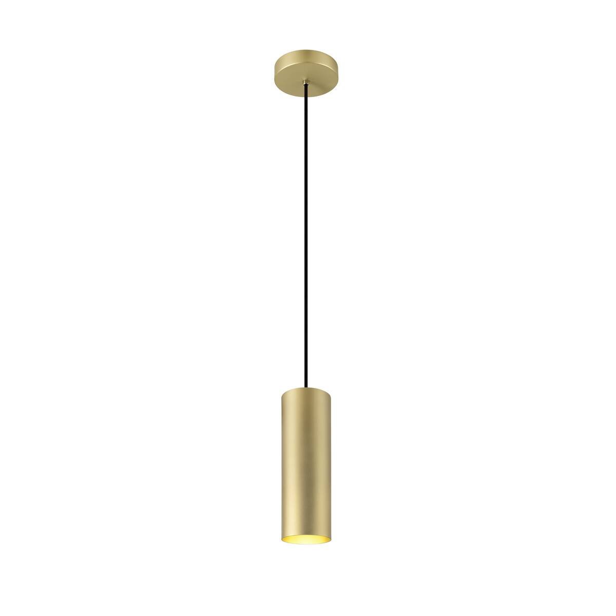 LA 1008134 ENOLA® závěsné svítidlo, Délka visutí 150cm, E27, 1x max. 50W, matné zlato - BIG WHITE (SLV)