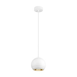 Obrázek pro produkt LIGHT EYE® 150 závěsné svítidlo, GU10, délka závěsu 150cm, 1x max. 13W, matně bílá - BIG WHITE (SLV)