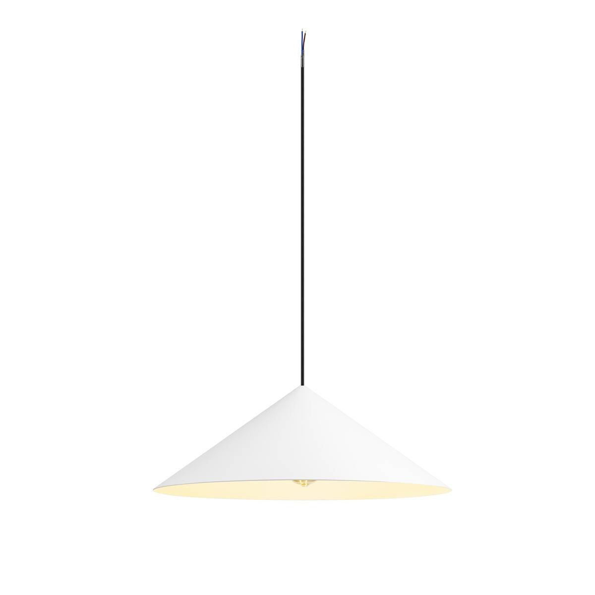 LA 1008506 MAGICO 55 závěsné svítidlo, E27, délka závěsu 180cm, 1x max. 10W, matná bílá - BIG WHITE (SLV)