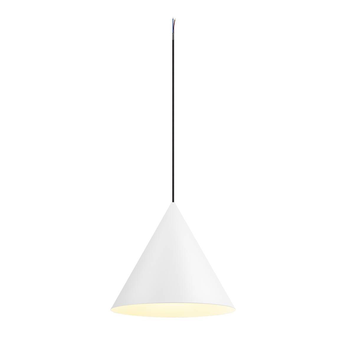 LA 1008504 MAGICO 38 závěsné svítidlo E27 délka závěsu 180cm max.10W matná bílá barva - BIG WHITE (SLV)