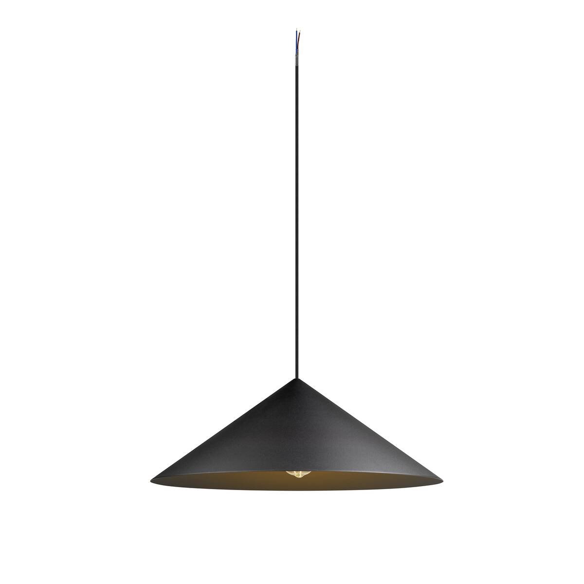LA 1008507 MAGICO 55 závěsné svítidlo, E27, délka závěsu 180 cm, 1x max. 10 W, matná černá barva - BIG WHITE (SLV)